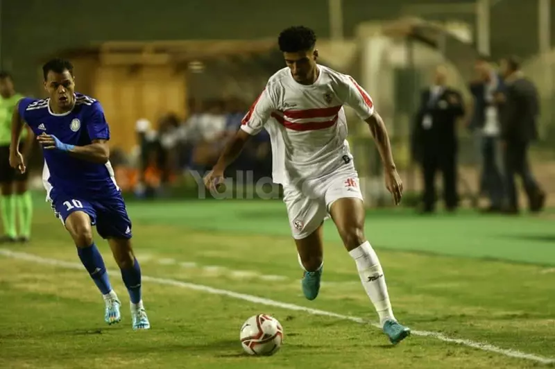 الزمالك سموحة حسام عبدالمجيد